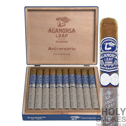 Box of Aganorsa Leaf Aniversario Connecticut Cigars