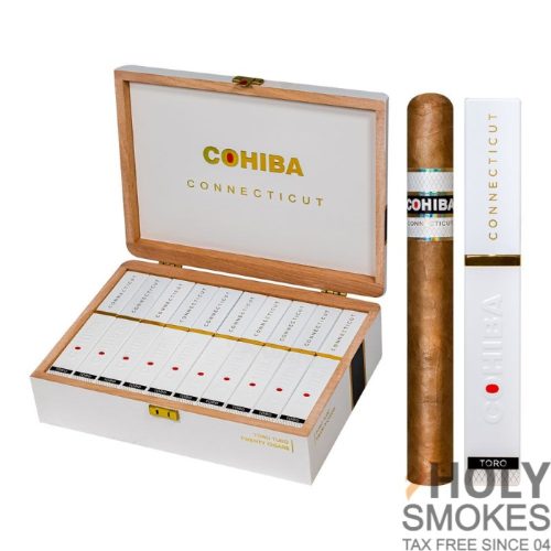 a box of Cohiba Connecticut cigars