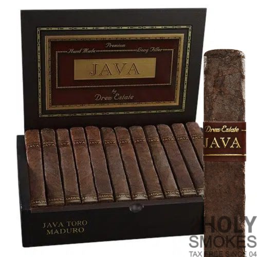 a box of Java Maduro cigars