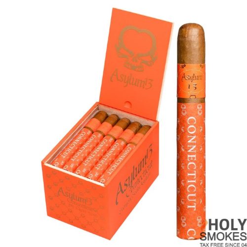 a box of asylum connecticut cigars