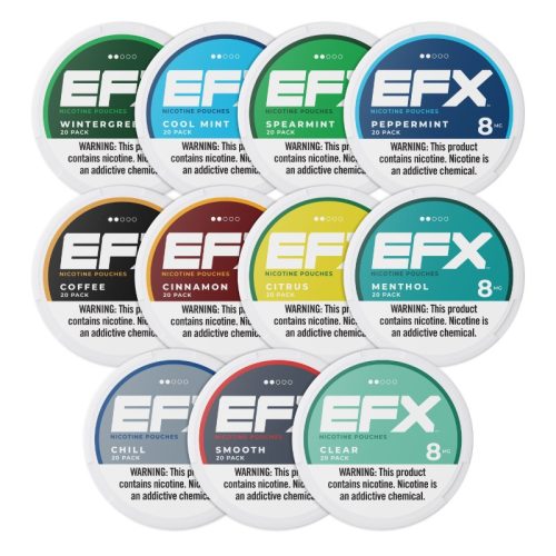 EFX nicotine pouches 8mg